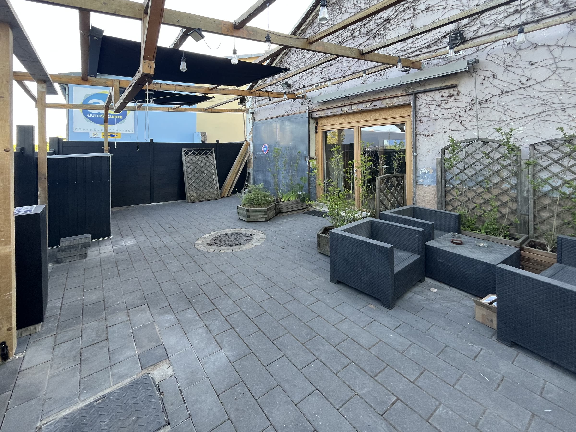 La terrasse du studio
